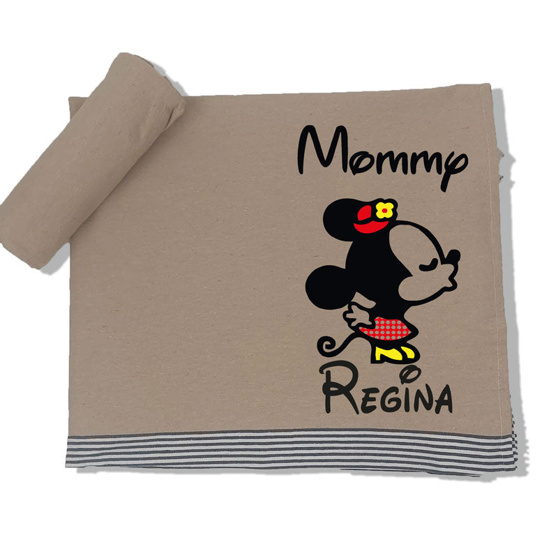 Toalla de playa Minnie Kiss